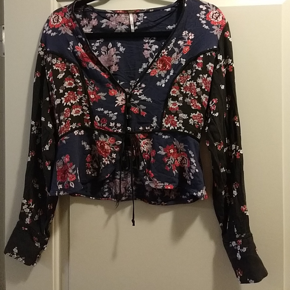 Free People Blouse with buttons